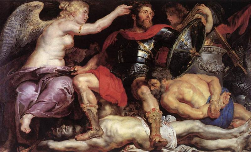 RUBENS, Pieter Pauwel The Triumph of Victory